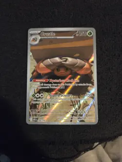 Crustle - 186/182 - Pokemon Destined Rivals Illustration Rare NM - Image 1