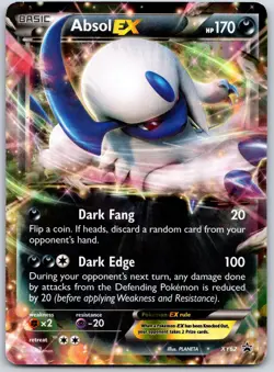 POKEMON XY BLACK STAR PROMOS ABSOL EX XY62 PROMO HOLO NM - Image 1