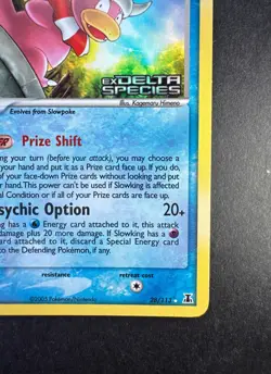Pokemon Slowking 28/113 Reverse Holo 2005 EX Delta Species STAMPED TCG - Image 5