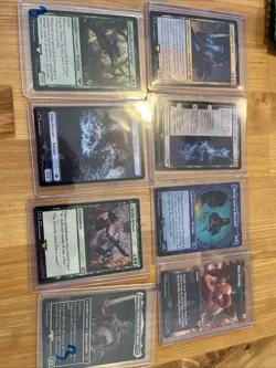 Collectors!! Magic the Gathering Final Fantasy and LOTR lot! All cards nm! - Image 3