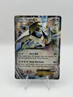 Lugia EX - 68/98 - Pokemon Ancient Origins XY Ultra Rare Card NM - Image 1