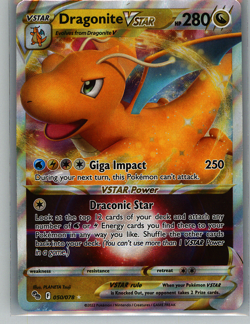 Pokemon TCG Pokemon Go Dragonite VSTAR Holo NM - Image 1