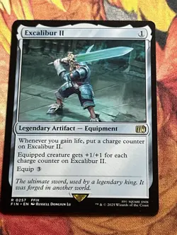 Excalibur II Final Fantasy MTG - Image 1