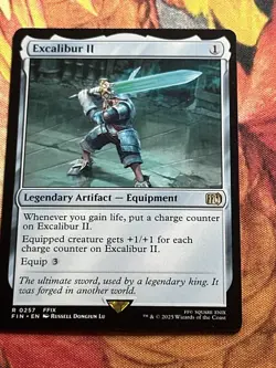 Excalibur II Final Fantasy MTG - Image 2