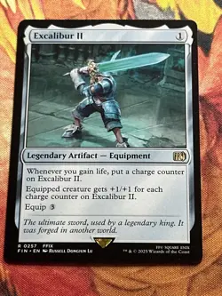 Excalibur II Final Fantasy MTG - Image 3