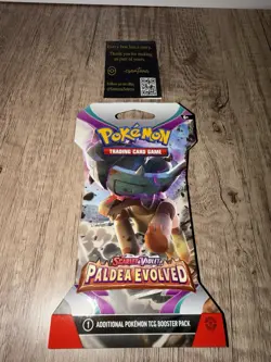 Pokemon TCG Paldea Evolved Sleeved Booster Pack Scarlet & Violet Ting-Lu - Image 3