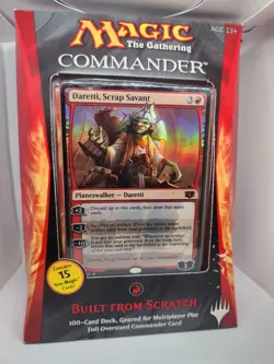 Magic The Gathering Commander Deck - SEALED Built From Scratch - Image 1