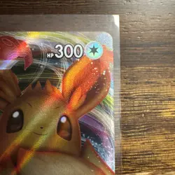 Eevee VMAX SWSH087 Promo Full Art Holo Sword & Shield Pokemon TCG NM - Image 3