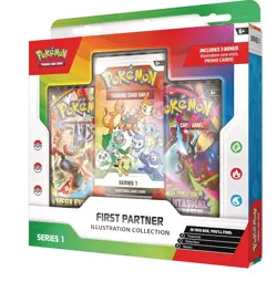 Pokemon TCG First Partner Illustration Collection Series 1 New Sealed Ships 3/20 - Image 2