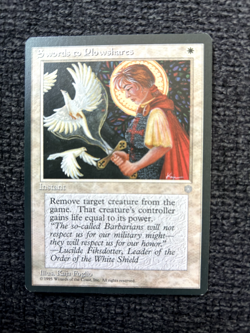 Swords to Plowshares Ice Age MTG Magic the Gathering 6887 - Image 1