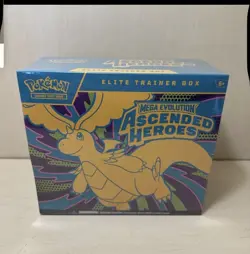 Pokemon Mega Evolution Ascended Heroes Elite Trainer Box Etb - Image 1