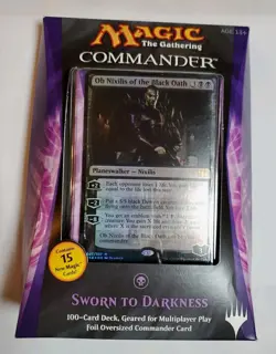 Magic the Gathering, Commander, Sworn To Darkness, Ob Nixilis Of The Black Oath - Image 1