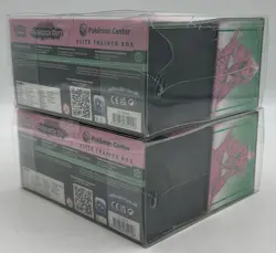 Lot of (2) Pokemon Center Paradox Rift Elite Trainer Boxes SEALED (Iron Valiant) - Image 4