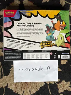 Pokemon Ascended Heroes First Partner Deluxe Pin Collection Sealed New - Image 4