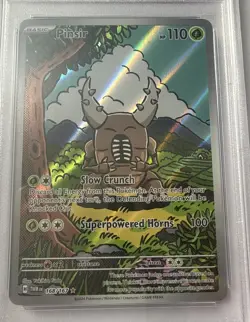 2024 Pokemon Pinsir IR Twilight Masquerade 168/167 PSA 9 MINT - Image 2