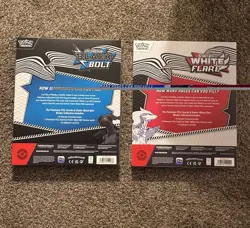 Pokemon Black Bolt and White Flare Binder Collection Bundle Set of 2 Sealed - Image 2