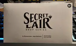 MTG Secret Lair In Memoriam: Jaya Ballard [SEALED FOIL] Magic The Gathering - Image 1