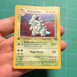 Pokemon Nidoqueen Holo Rare 1st Edition Jungle 7/64 WOTC 1999 - Image 4