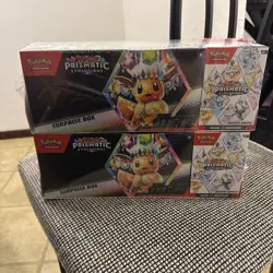 Lot of 2 Pokemon Prismatic Evolutions Booster Bundle & Surprise Box Sams Club - Image 2
