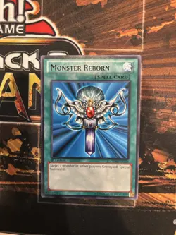 Yu-Gi-Oh! - Monster Reborn X1 Black Rare 1st Edition NM - Image 1