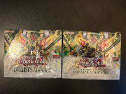 YUGIOH DUELIST ADVANCE BOOSTER BOX 1ST EDITION 24 PACKS PER BOX (2) BOXES NEW - Image 1