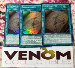3x (M/NM) - Trismagistus - GEIM-EN009 - Super Rare - 1st Edition YuGiOh - Image 1