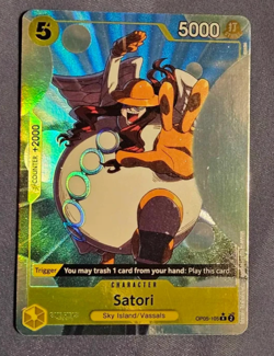 Satori OP05-105 Alternate Art Parallel Rare One Piece TCG PRB-01 NM/M English - Image 1