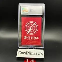 CGC 10 GEM MINT Roronoa Zoro Parallel OP01-001 L 25th Edition ONE PIECE Card 14 - Image 2