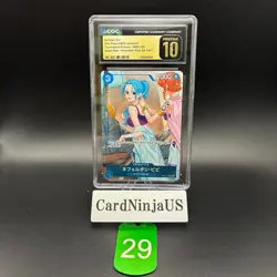 CGC 10 PRISTINE Nefeltari Vivi SR EB02-026 Promotion Pack Ex Vol. 3 ONE PIECE 29 - Image 1