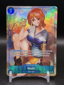 One Piece Emporers in the New World Parallel Nami OP09-050 Alt Art English NM - Image 1