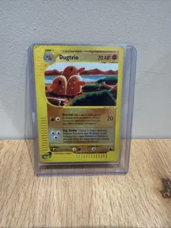 Pokemon Dugtrio Card 52/144 Reverse Holo Skyridge 2003 - Image 3