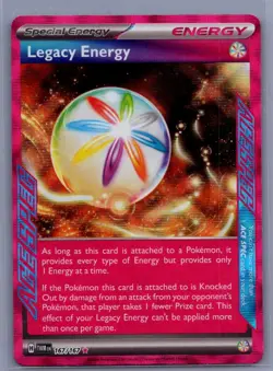 Legacy Energy 167/167 - Pokemon TCG Twilight Masquerade ACE Spec Card NM - Image 1