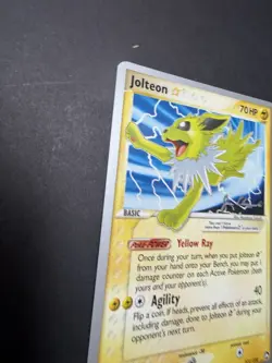 Pokemon Card Jolteon Gold Star EX Power Keepers 101/108 2008 World Championships - Image 5