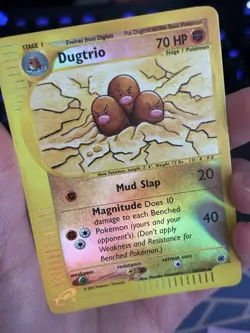 Dugtrio - 10/165 - Pokemon Expedition Reverse Holo Rare Card NM - Image 2