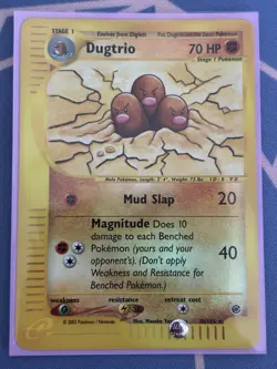 Dugtrio - 10/165 - Pokemon Expedition Reverse Holo Rare Card NM - Image 4