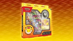 Pokemon Day 2026 Pikachu Promo Card + Coin | 3 Booster Packs | Sealed! In Hand - Image 1