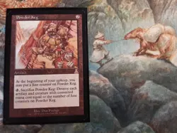 Powder Keg Urza's Destiny Rare. (PANGOLIN MTG) Resereved List LP- see all pics! - Image 1