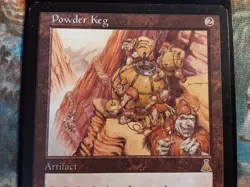 Powder Keg Urza's Destiny Rare. (PANGOLIN MTG) Resereved List LP- see all pics! - Image 2