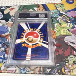 Pokemon TCG Dark Charizard 006 Rocket Holo Rare Japanese PSA 9 Graded Card - Image 2