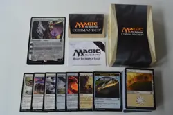 MTG Magic The Gathering CCG FORGED IN STONE Commander 2014 Complete Deck NM - Image 1