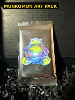 David Choe CHOEYMON Munkomon Sealed Pack /888 | 20g Pack | Rare Art Cards - Image 2
