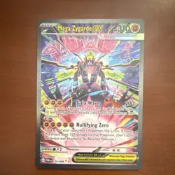 Mega Zygarde EX Foil Pokemon TCG Card 120/088 POR Set Basic Fighting 310 HP - Image 1