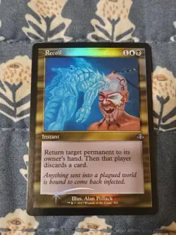 Recoil FOIL Retro Frame Dominaria Remastered MTG Magic The Gathering Card - Image 2