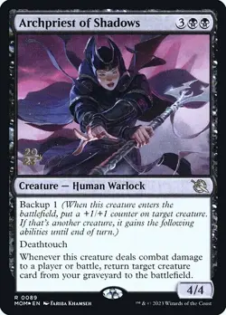 Archpriest of Shadows-March Of The Machine Promos-Foil-89s-LP - Image 1