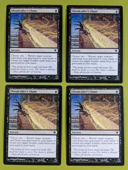 Ghoulcaller's Chant x4 Innistrad 4x Playset Magic the Gathering MTG - Image 1
