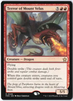 Terror of Mount Velus R Foundations 549 NM - Image 1