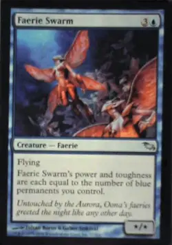 Faerie Swarm - Shadowmoor: #37, Magic: The Gathering Nm R104 - Image 1