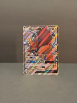 Pokemon TCG – Tauros GX 144/149 – Sun & Moon – Full Art – LP Condition - Image 4