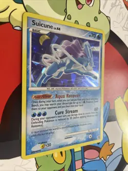 Suicune 19/132 Holo Secret Wonders NM/LP– Legendary Pokemon Card (D & P 2007) - Image 2