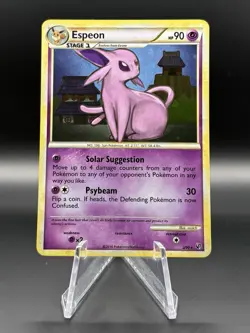Espeon - 2/90 - Pokemon Undaunted Heart Gold Soul Silver Rare Holo NM 2010 - Image 1